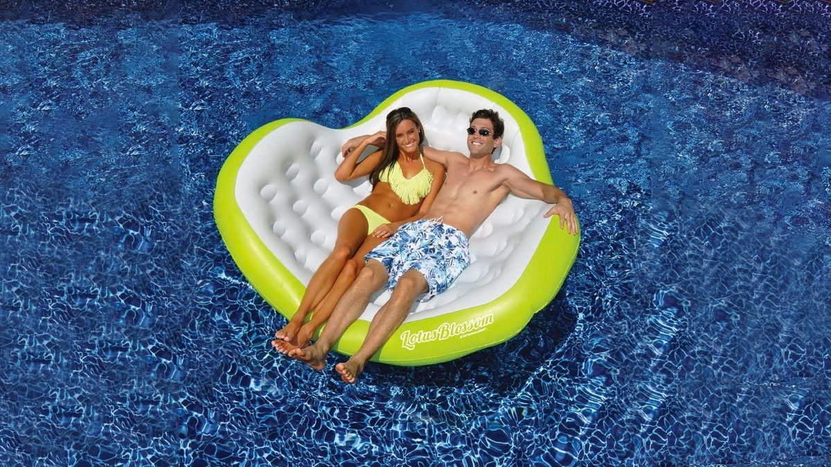 Swimline Lotus Blossom Double Comfort Lounge