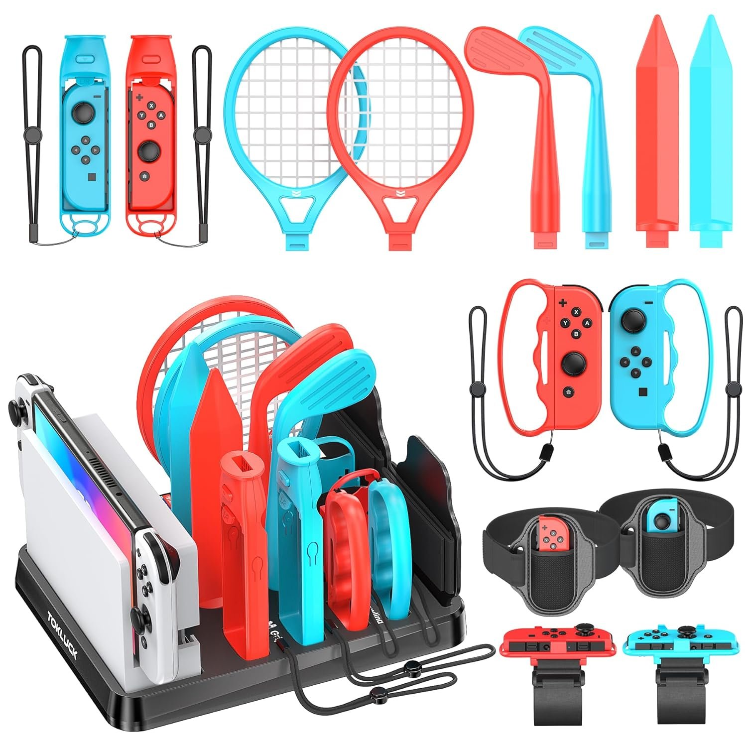 Complete Switch Sports Kit with Storage Station