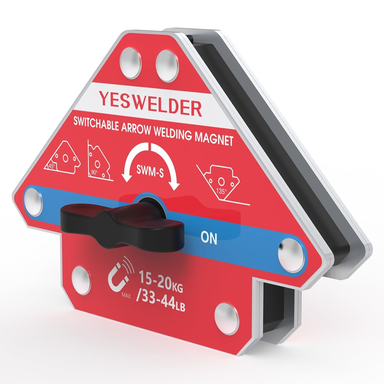Switchable 44LB Arrow Welding Magnet - Magnetic Welding Holder