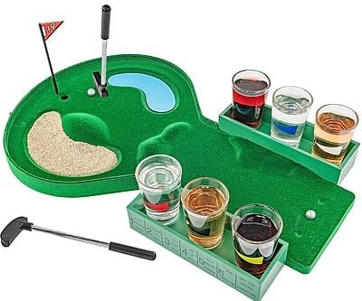 Table Golf Shot Glass Drinking Game