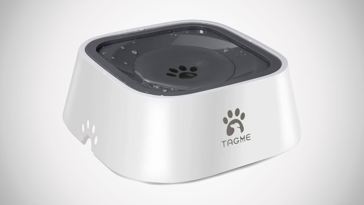 TagME Dripless Dog Water Bowl