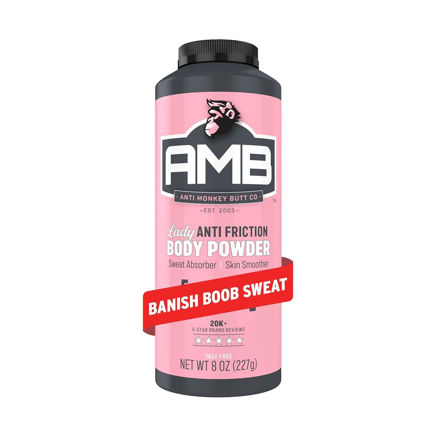 Talc-Free Anti Monkey Butt Body Powder for Women