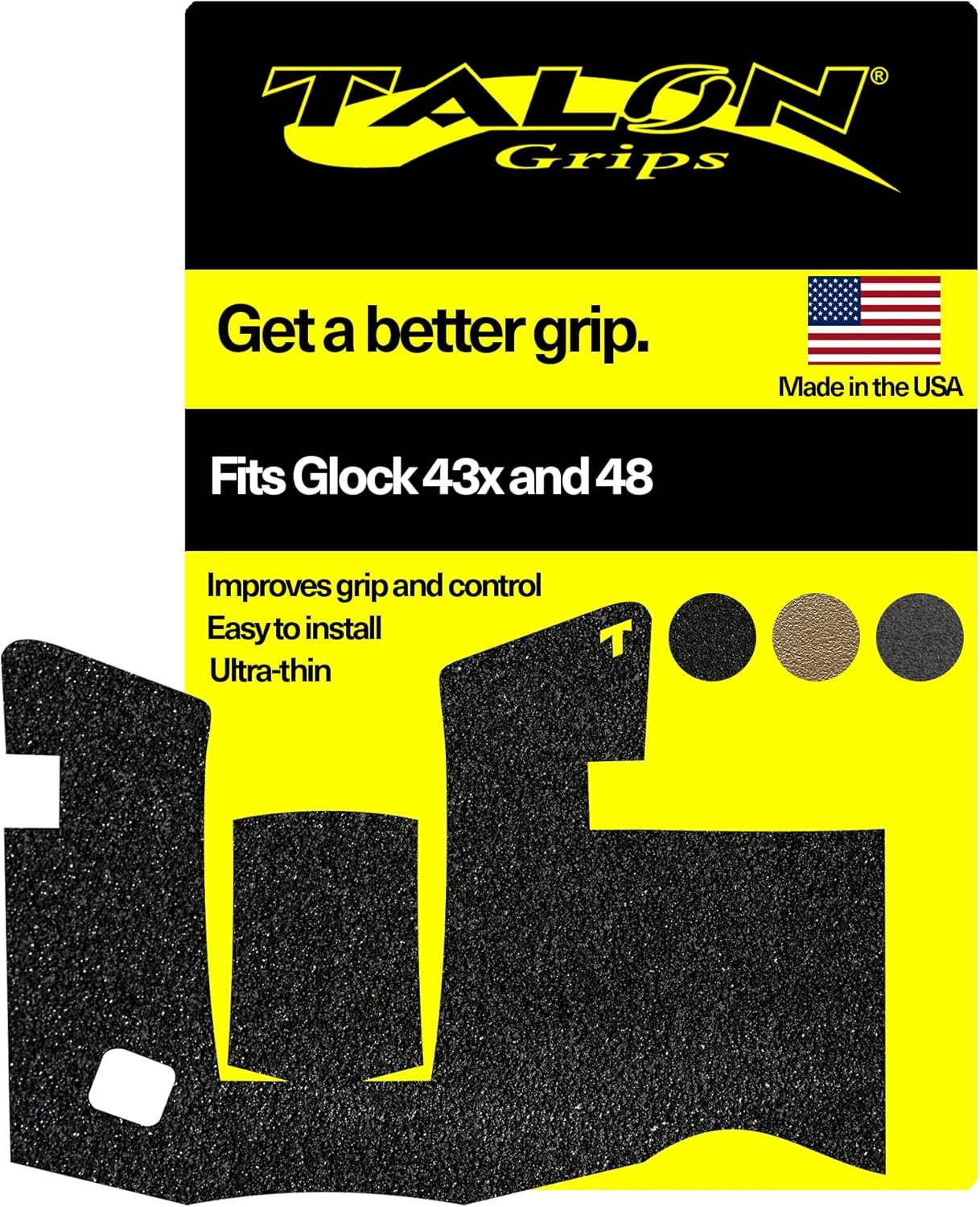 TALON Grips: Rock-Solid Hold for Glock 43X & 48