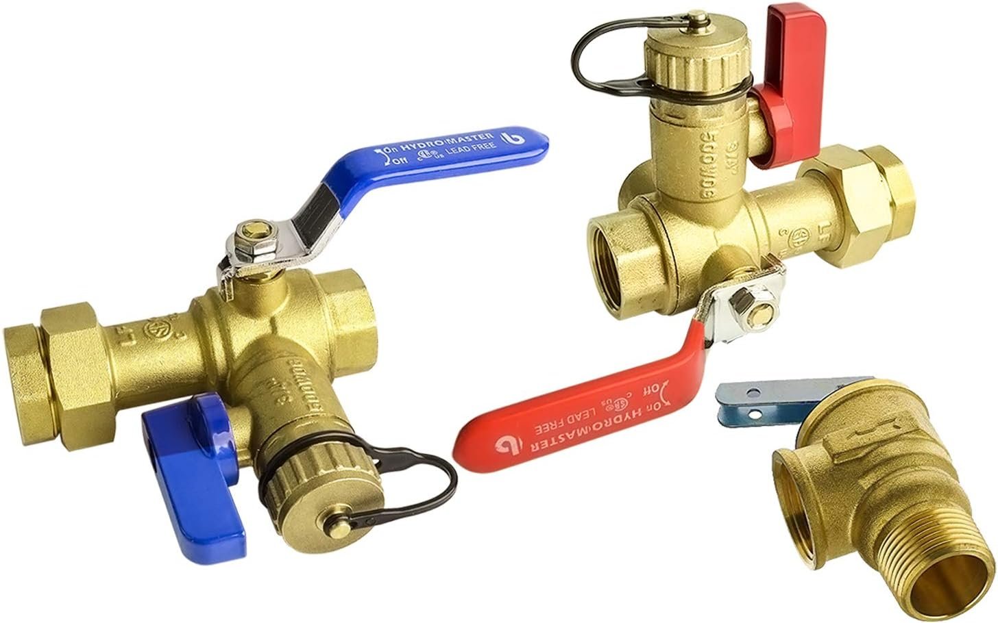 Complete Tankless Water Heater Valve Kit - 3/4 IPS