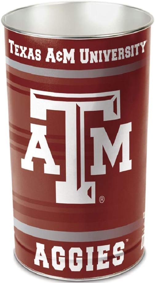 Show Your Team Spirit With NCAA Team Wastebasket