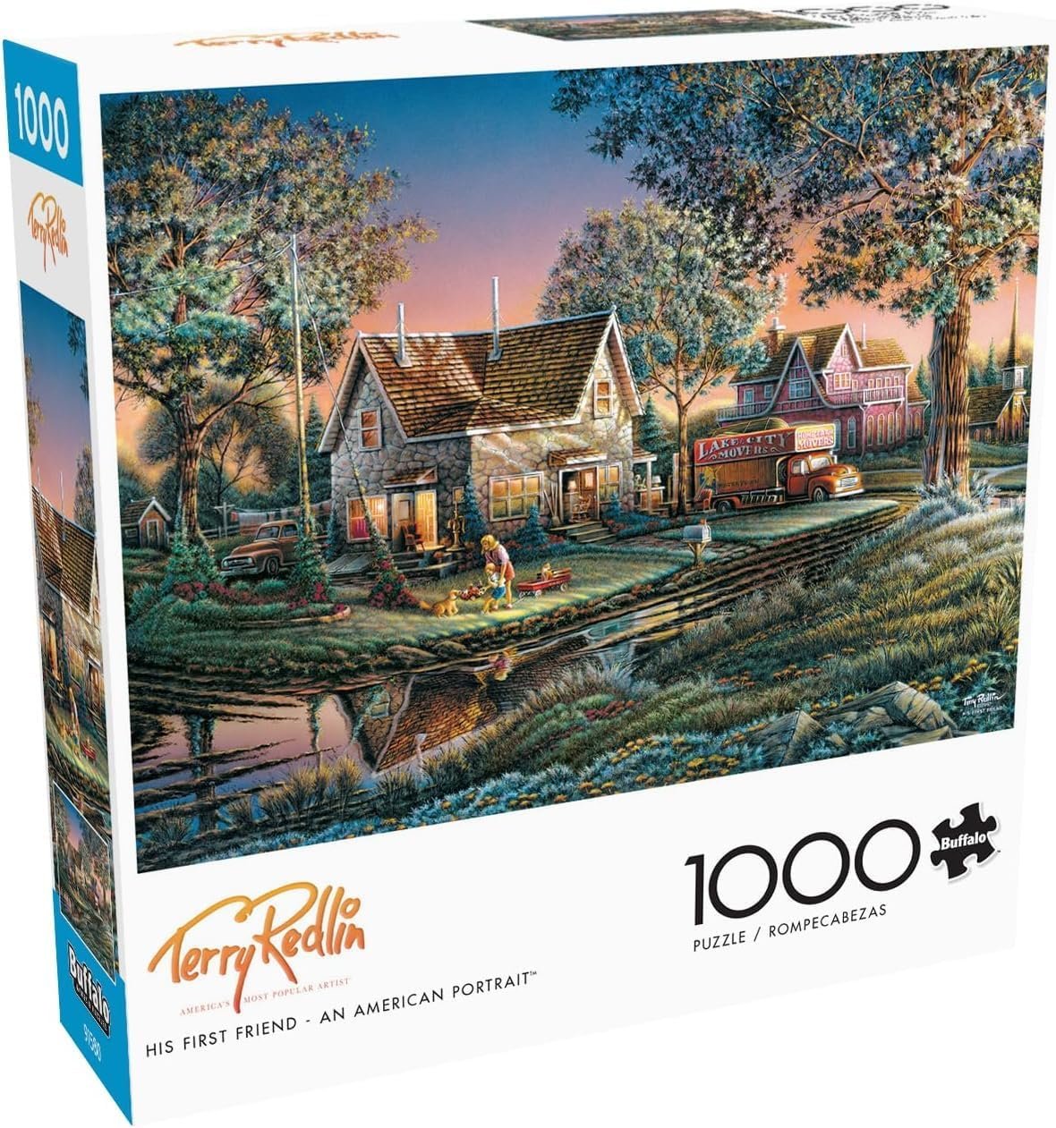 Terry Redlin's Heartwarming Puppy Puzzle - 1000 Piece Challenge