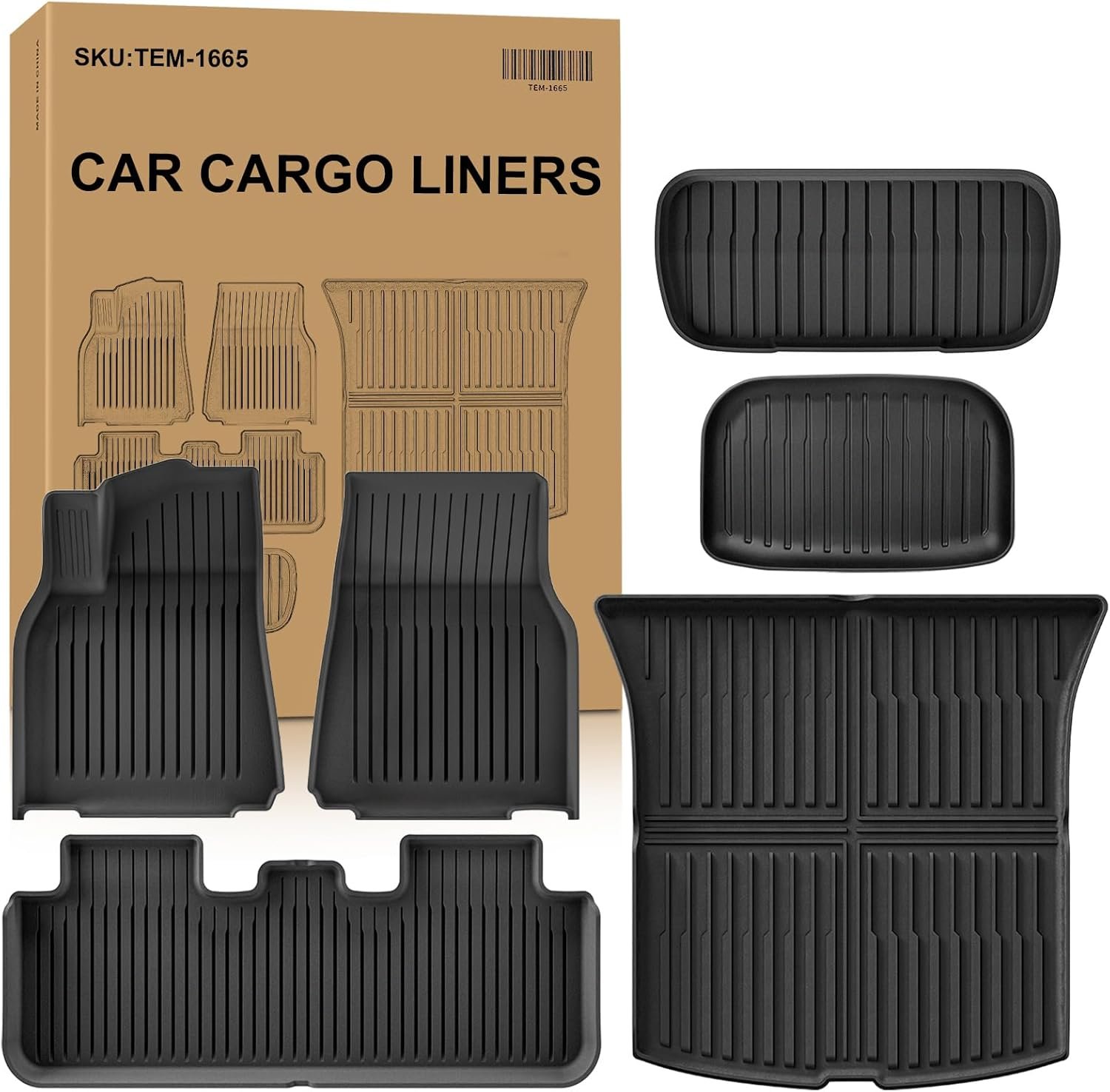 Tesla Model Y Juniper Floor Mats: Complete Protection Set