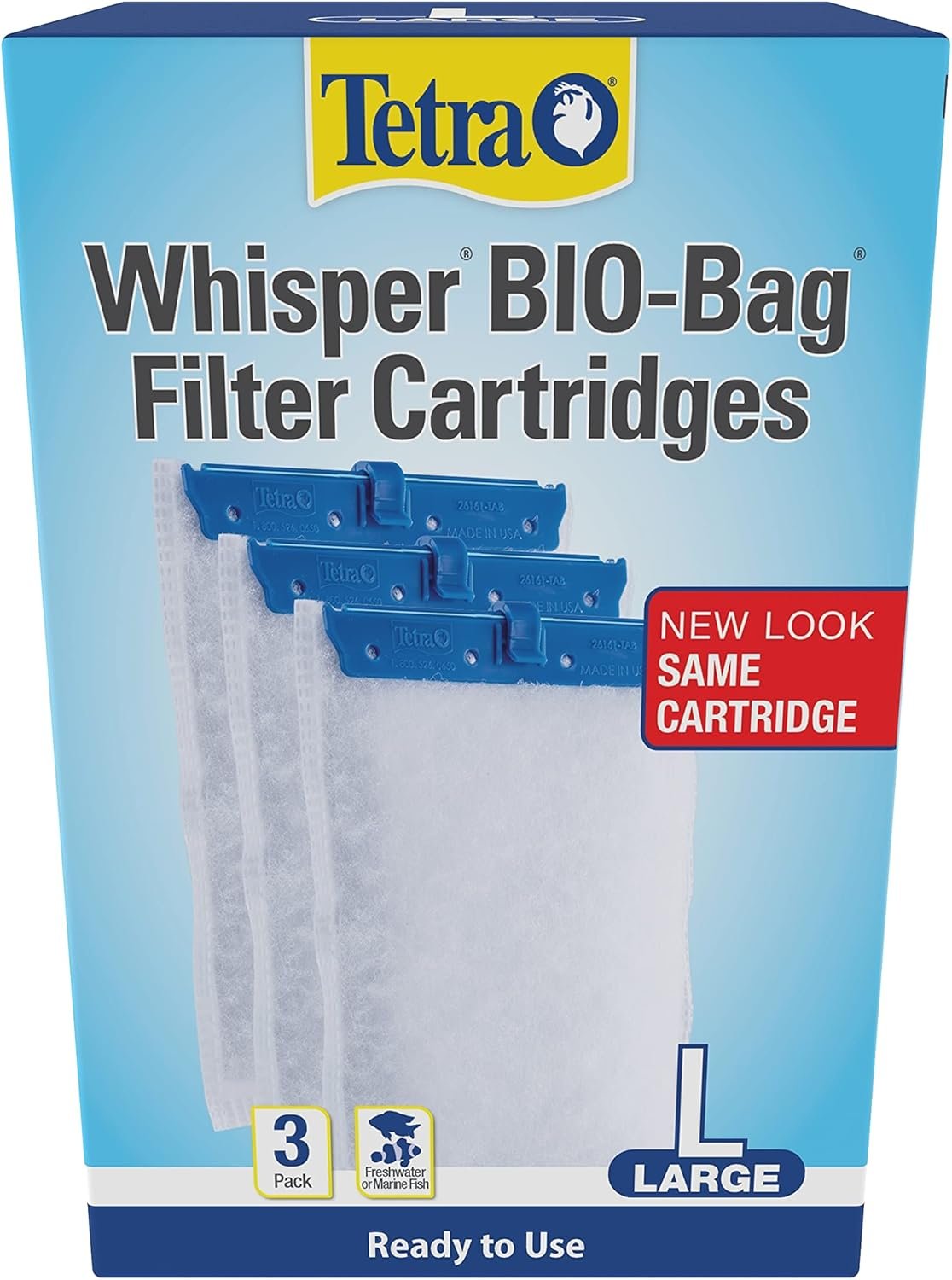 Tetra Whisper Bio-Bag Filter Cartridges - 3 Count For Clear Aquariums
