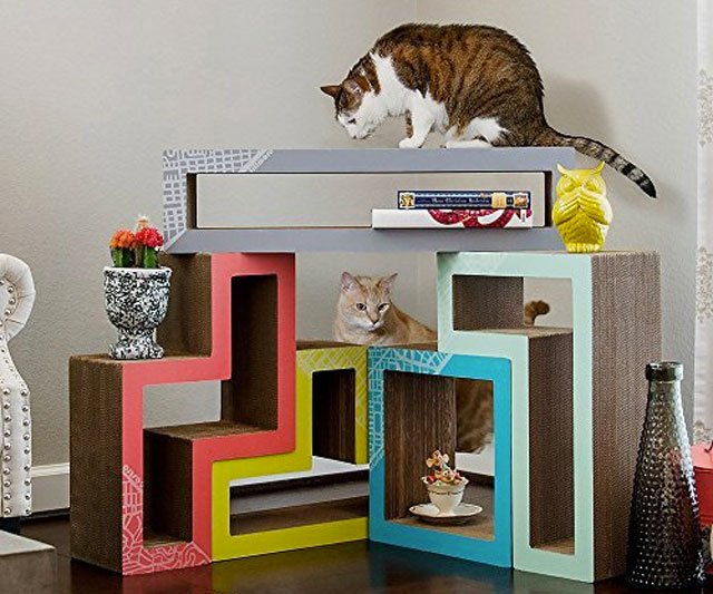 Katris Tetrimino Modular Cat Trees