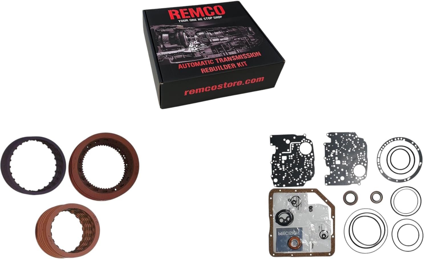 TH350 Transmission Rebuild Kit: Red Clutch Performance Upgrade