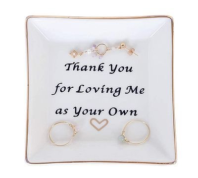 Thank You for Loving Me as Your Own Trinket Tray
