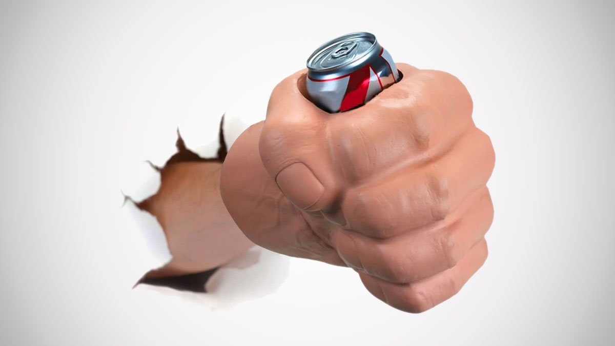 The Beast - Fist Can Koozie