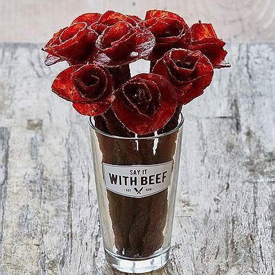 The Beef Jerky Flower Bouquet