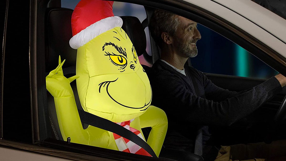 The Grinch Airblown Inflatable Car Buddy
