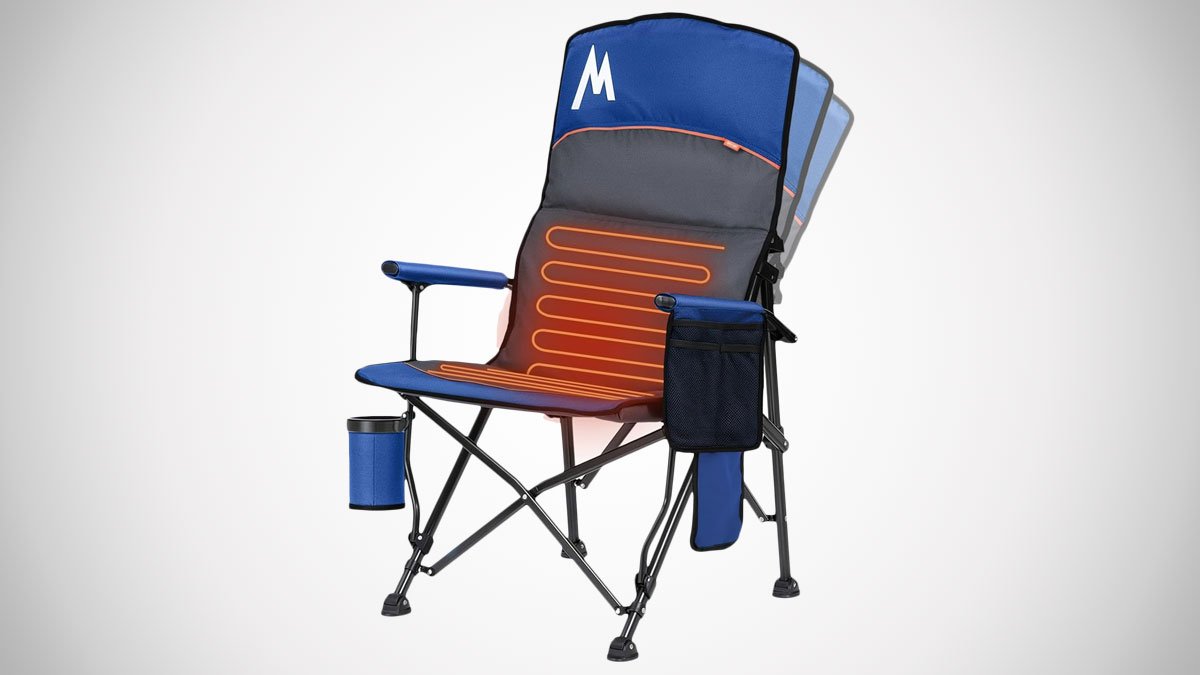 The Hot Seat Heated Portable Camp Chair