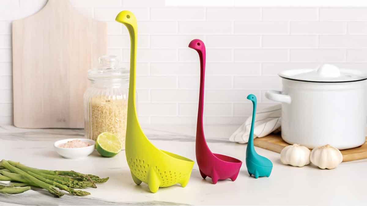 The Nessie Family Kitchen Utensils