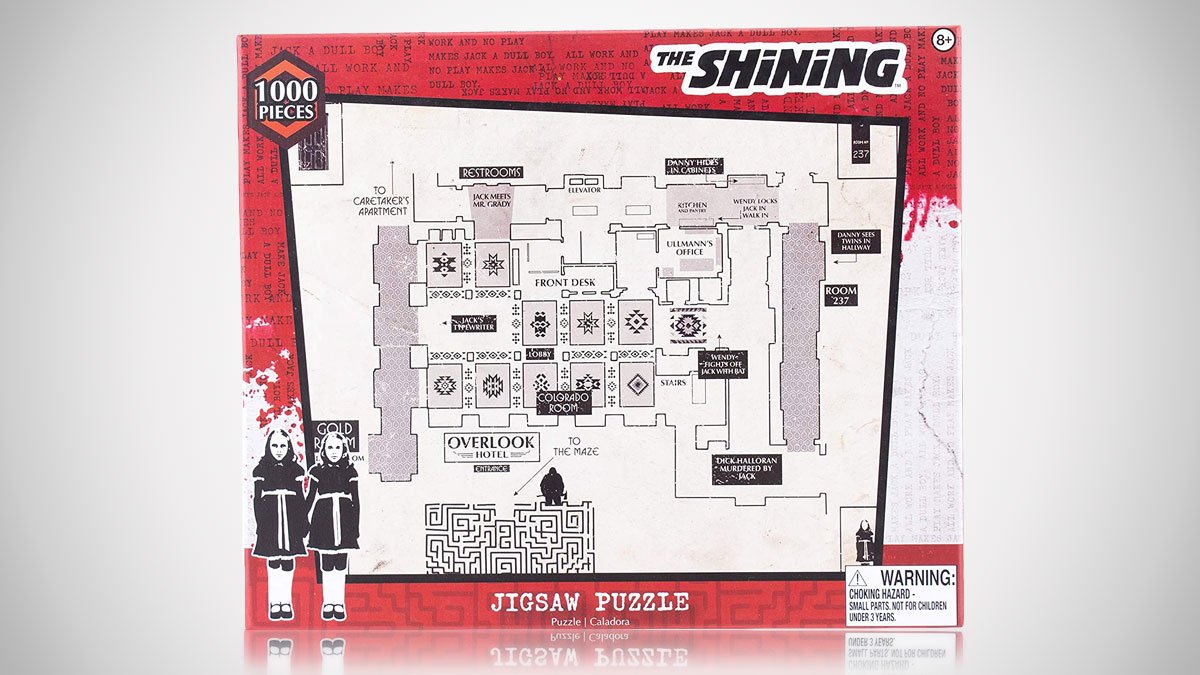 The Shining Floor Plan Jigsaw Puzzle