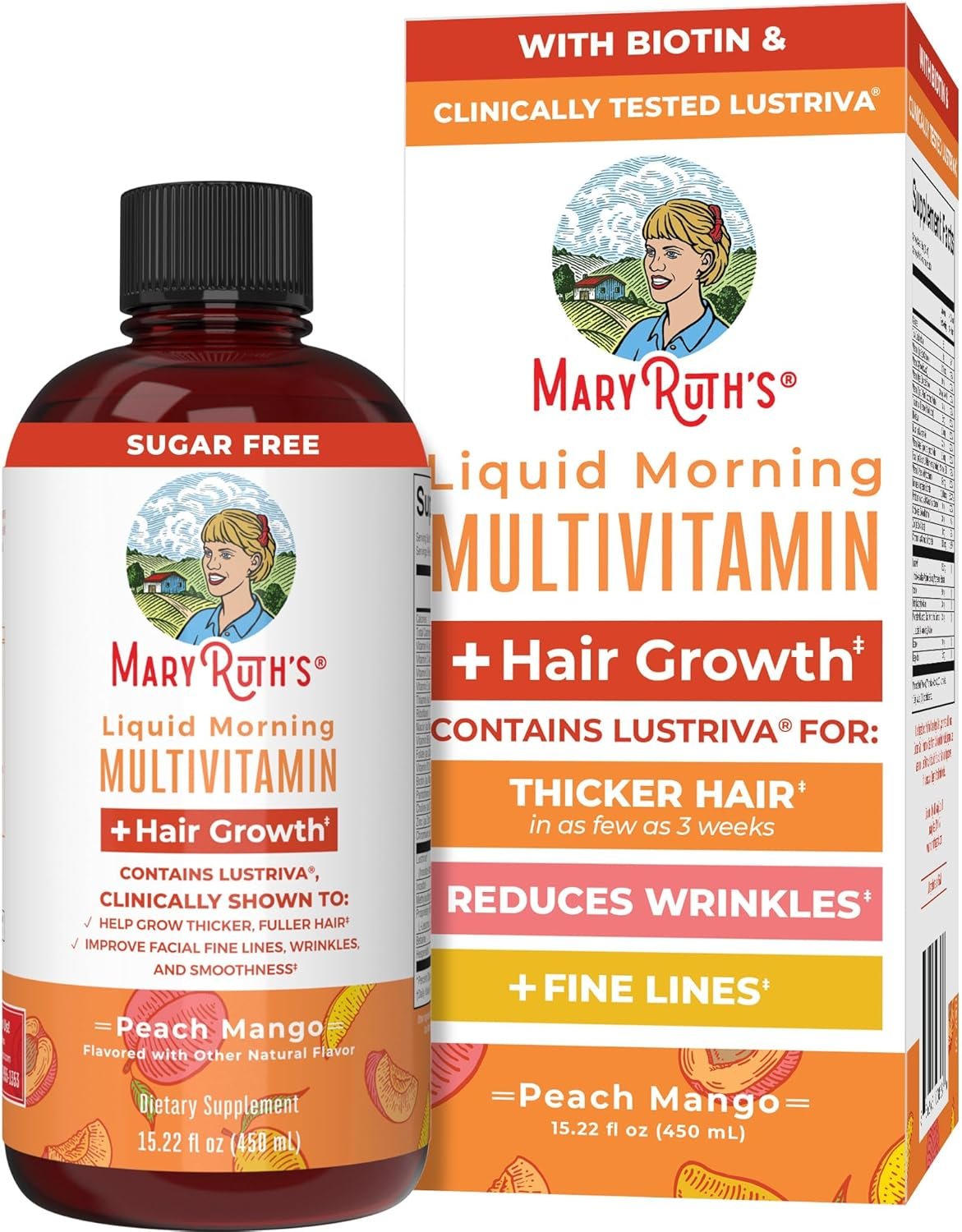 Thicker Hair & Youthful Skin in 3 Weeks - Liquid Multivitamin
