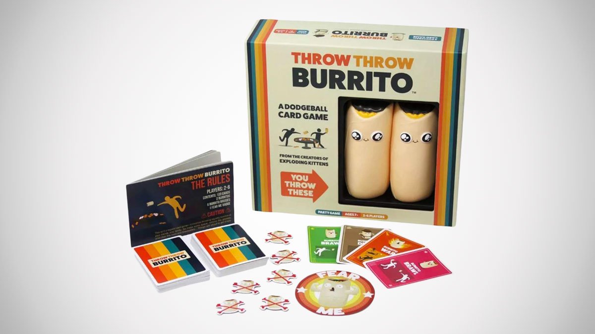 Throw Throw Burrito Dodgeball Card Game