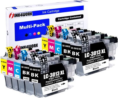 10-Pack Brother Ink Cartridges - Print More, Spend Less