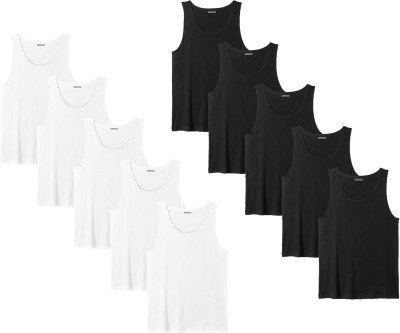 10-Pack Colorful Cotton Tank Tops for Active Kids