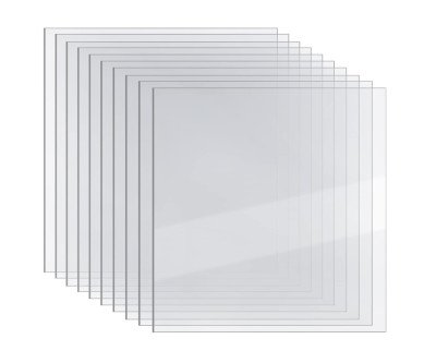 10-Pack FEP Film for 3D Printers - Ready to Print