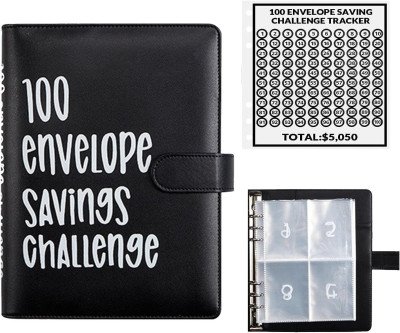 Save $5,050 Easily: 100 Envelope Challenge Binder