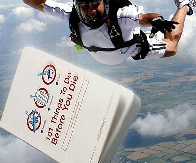 101 Things To Do Before You Die Book