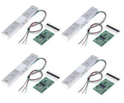 4x 1kg Load Cells + HX711 for Arduino DIY Scales