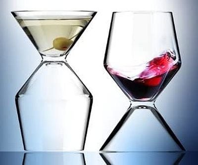 2-in-1 Martini Wine Glass