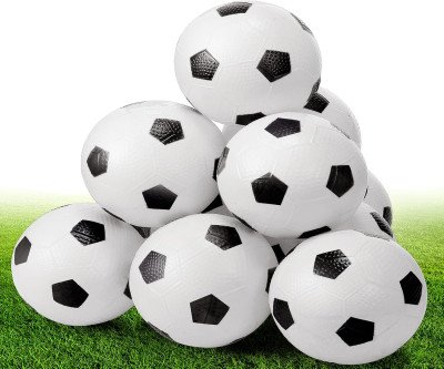 20 Mini Soccer Balls - 4 Inch Inflatable Fun for Kids