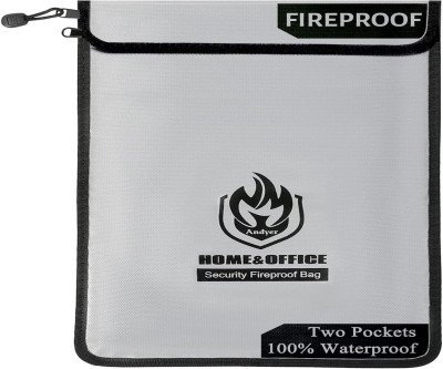 Safeguard Valuables: 2000°F Fireproof Waterproof Bag