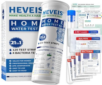 Ensure Safe Home Water: 21-in-1 Testing Kit