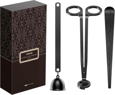 3-in-1 Candle Care Set: Trimmer, Snuffer & Dipper