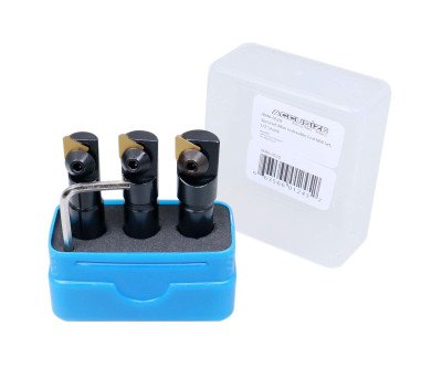 3-Piece End Mill Set: Precision Cutting for Any Project