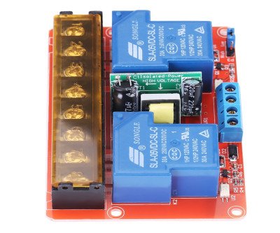 30A Dual-Channel Relay Module - High Power Control