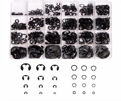 324Pcs E-Clips Assortment & Retaining Rings Set