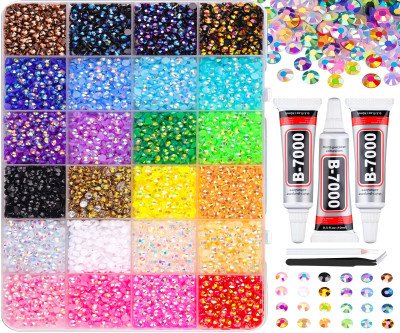 32K Tiny Rhinestones + Glue for Endless Crafts