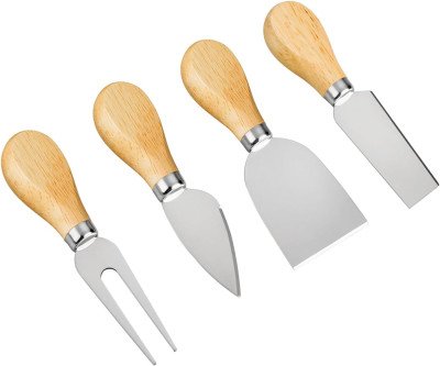 Elegant 4-Piece Cheese Knife Set for Food Lovers