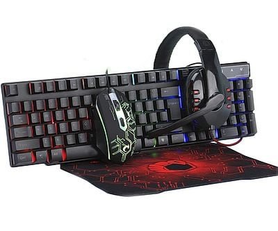 4-in-1 Gaming Set for Console and PC