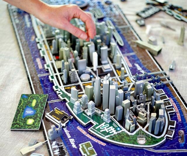 4D Cityscape Puzzles
