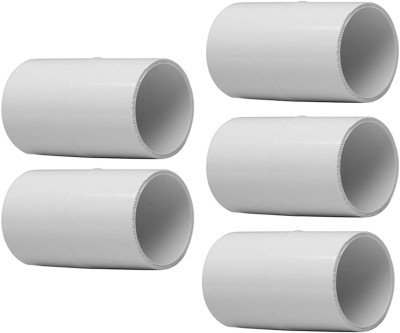 5-Pack PVC Pipe Couplings - Secure Water System Connections