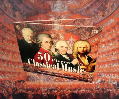 50 Timeless Classical Tracks: Beethoven, Mozart, Vivaldi 3-CD Set