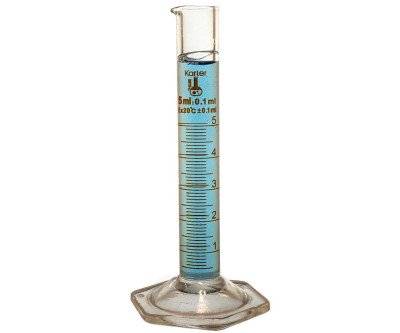 Durable 5ml Graduated Cylinder for Precise Measurements