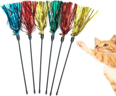 6-Piece Cat Wand Set: Interactive Fun for Playful Felines