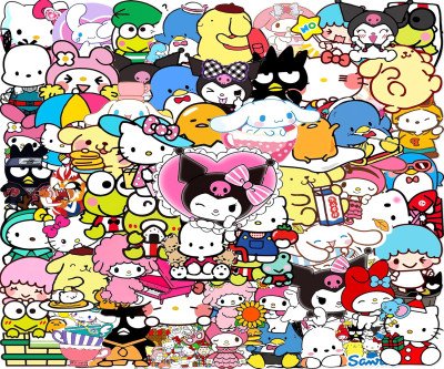 69 Kawaii Stickers: Transform Your Everyday Items