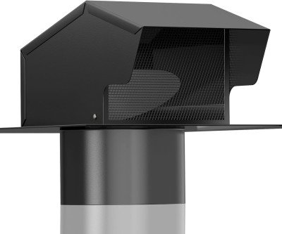 75% Airflow Roof Vent Cap with Damper