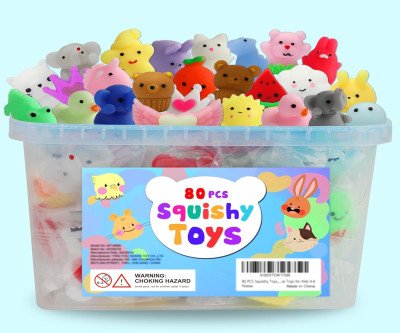 80 Kawaii Squishies: Fun Kids Party Favors