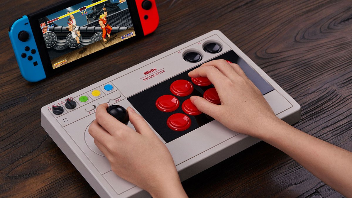 8BitDo Arcade Stick for Nintendo Switch & Windows
