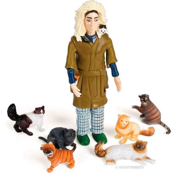 Crazy Cat Lady Action Figure